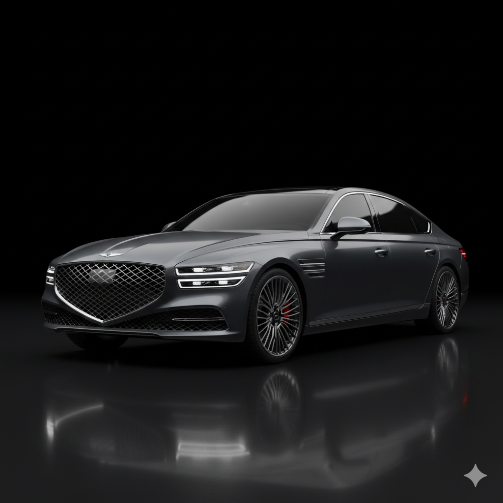 Genesis executive sedan rental Dubai