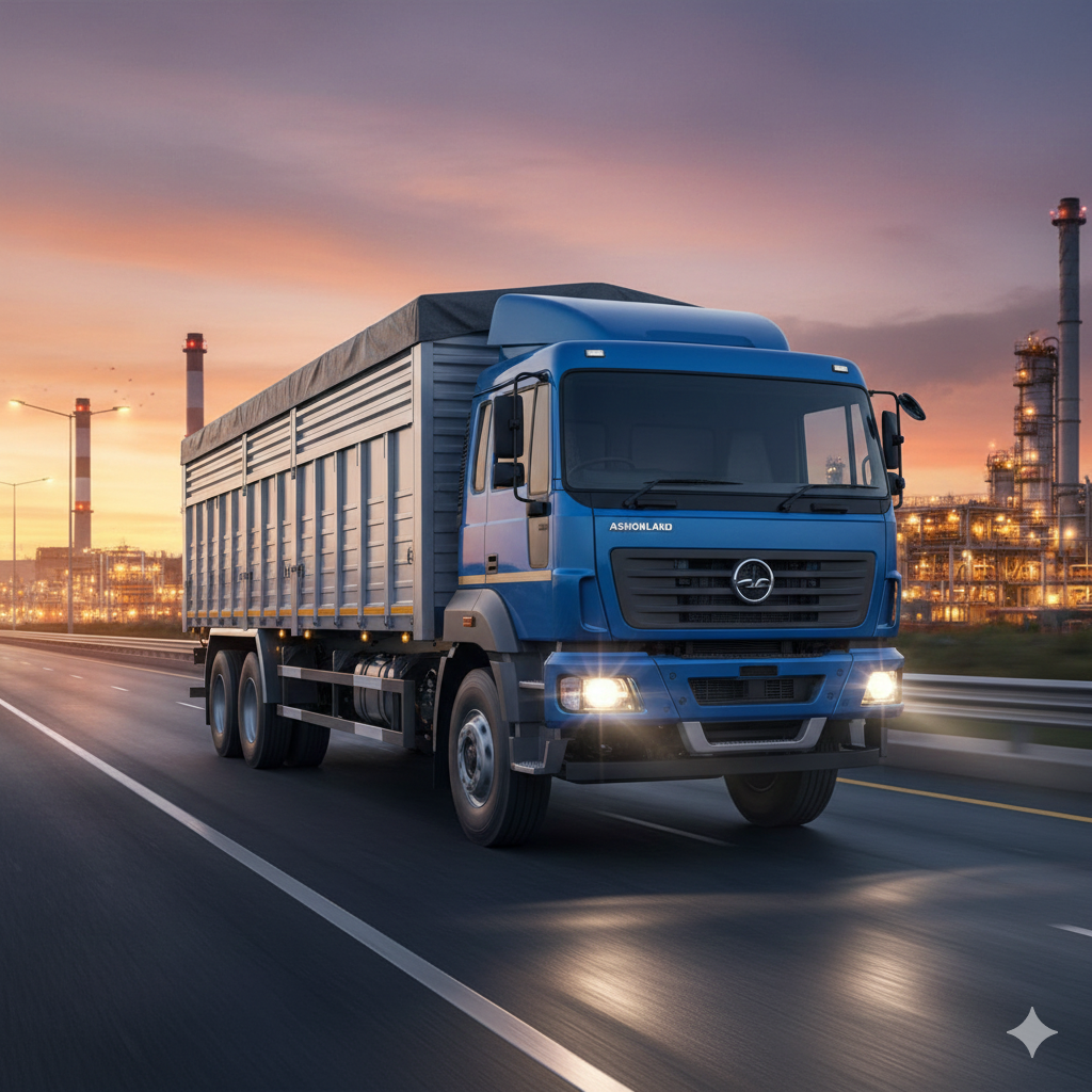 Ashok Leyland utility vehicle rental Dubai