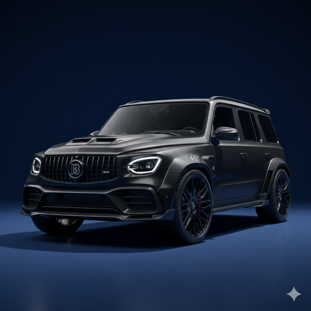 Brabus high-performance Mercedes rental Dubai