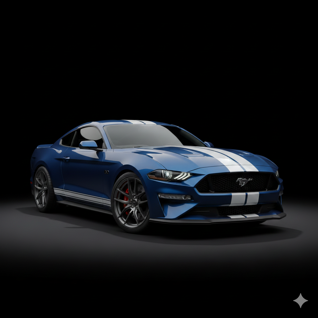 Ford Mustang convertible rental Dubai