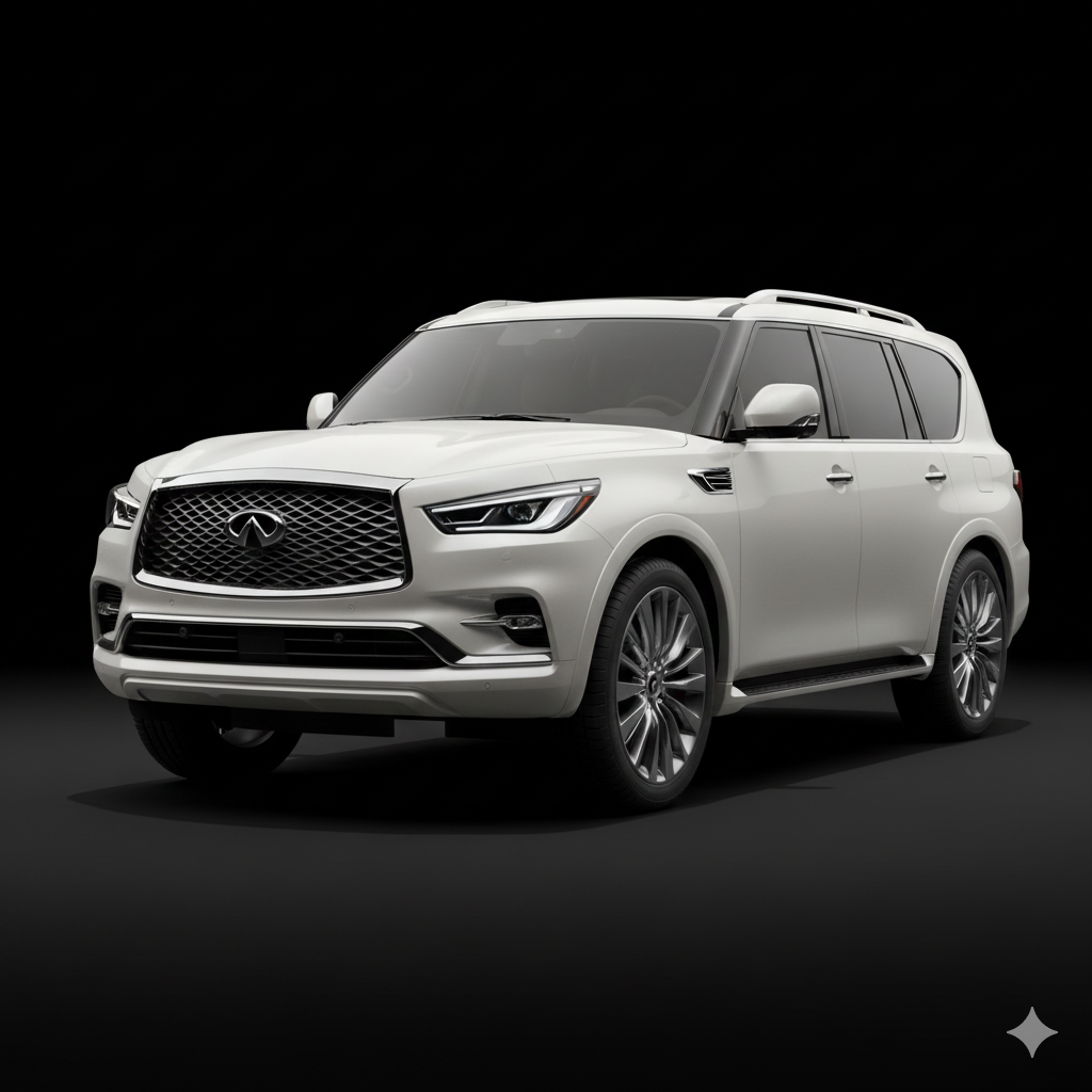 Infiniti QX80 luxury SUV rental Dubai