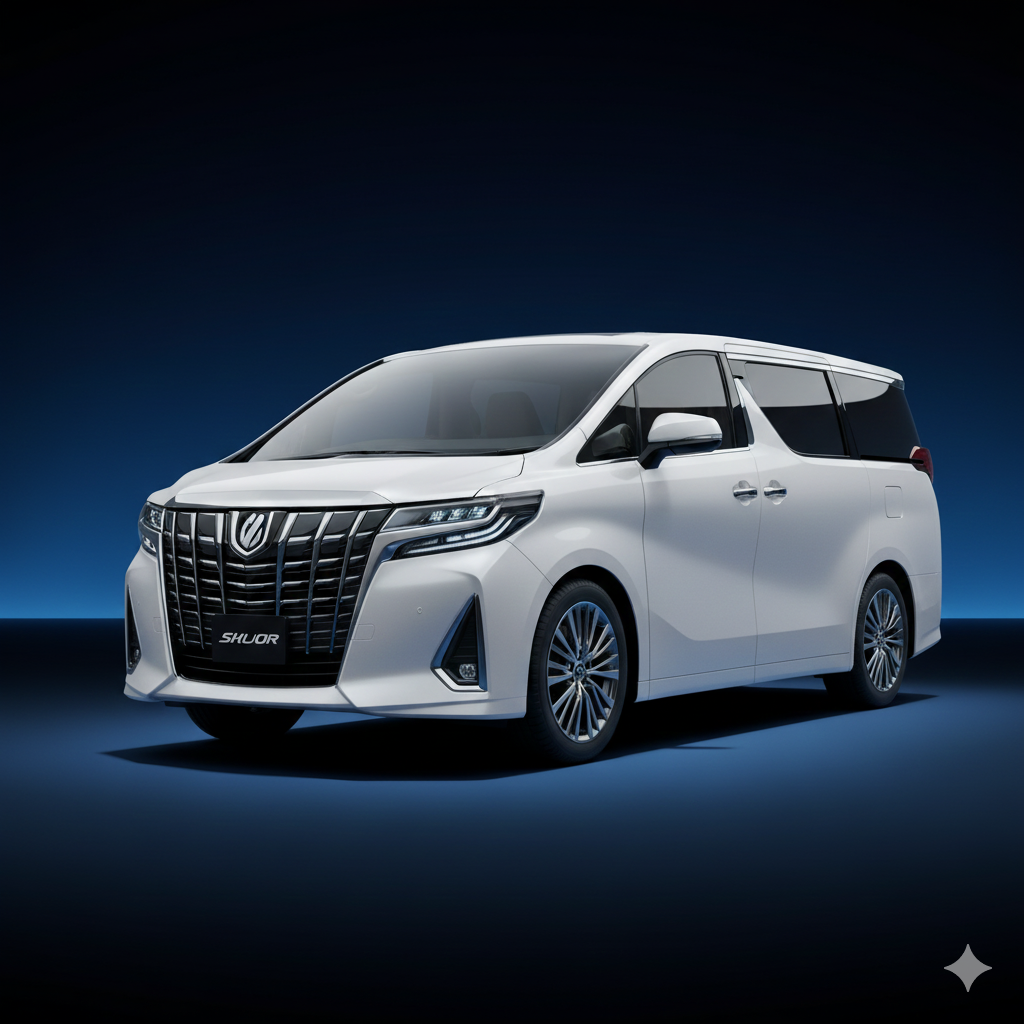 Toyota Alphard luxury van rental Dubai