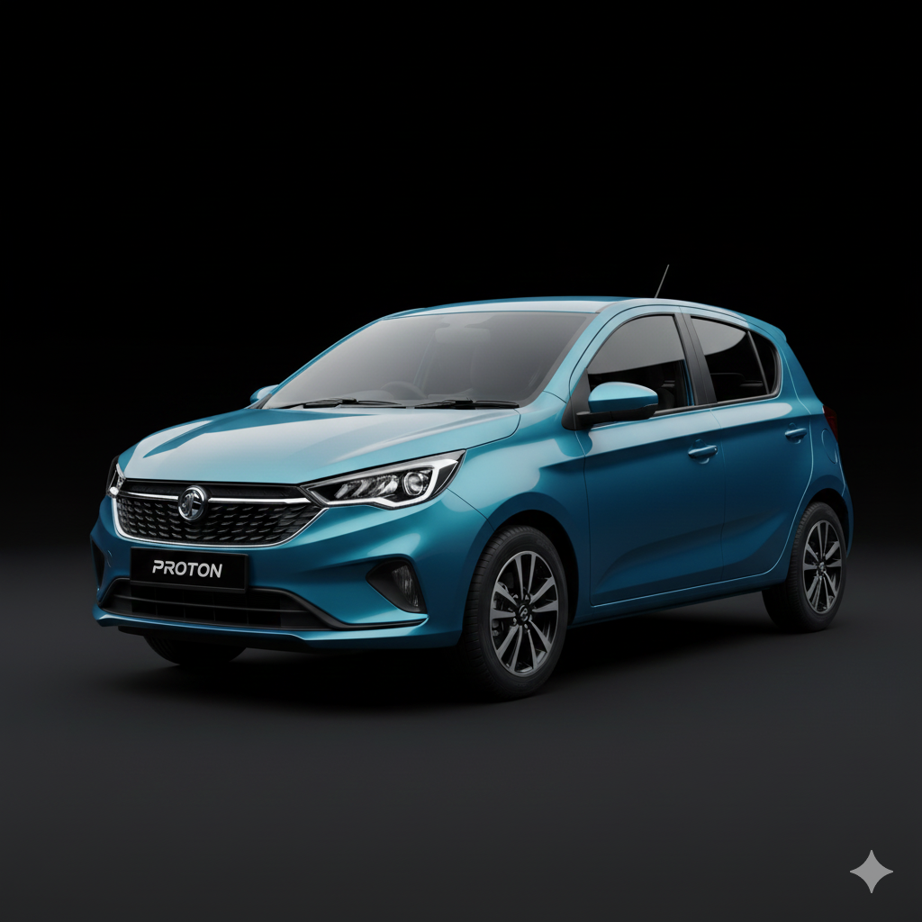 Proton compact car rental Dubai