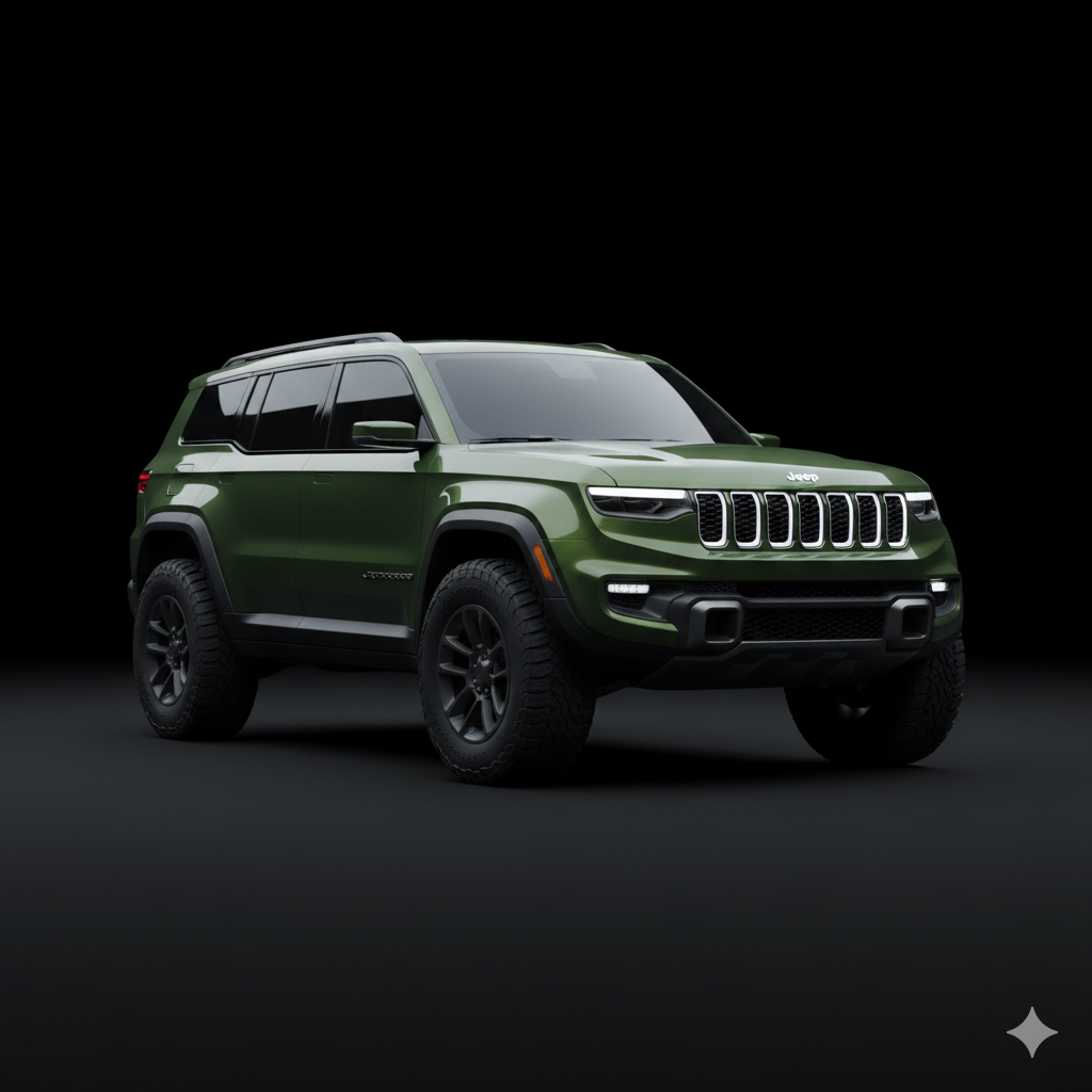 Jeep offroad car rental Dubai