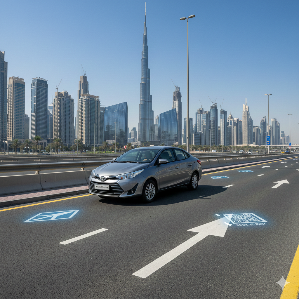 How car rental works in Dubai step one